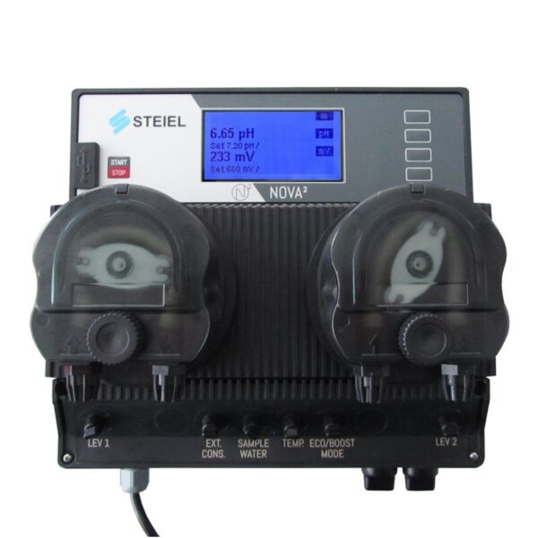 STEIEL NOVA² Pool P controller with two integrated chemical dosing pumps